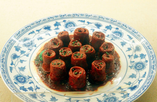 九轉(zhuǎn)大腸 濟(jì)南名吃