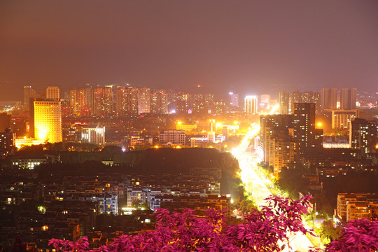 淮南城市夜景