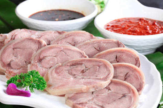 狗肉沾醬