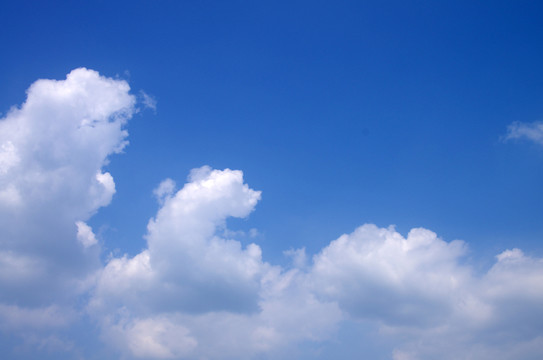 藍天白云