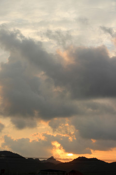 夕陽