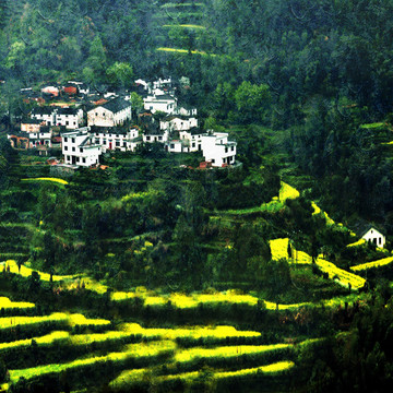 婺源油畫(huà)