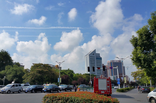 滁州清流路街景
