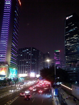 廣州天河崗頂夜色