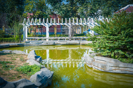 公園一角