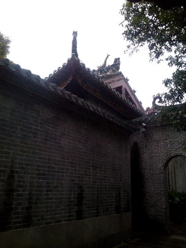 古代建筑一角