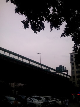 馬路天橋風(fēng)景