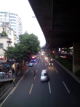 馬路天橋風(fēng)景