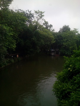 公園湖水