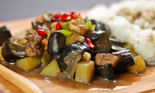 茄子飯