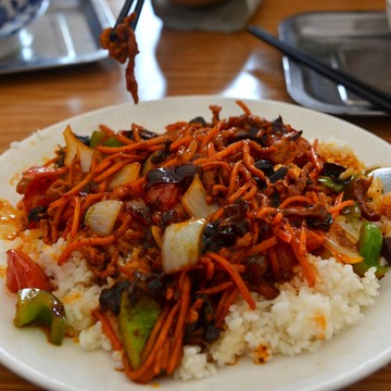 魚香肉魚蓋澆飯