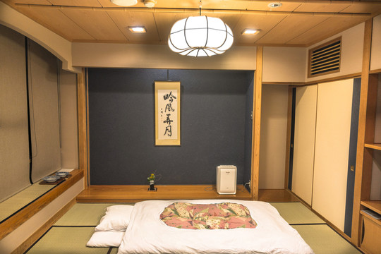 日式酒店房間