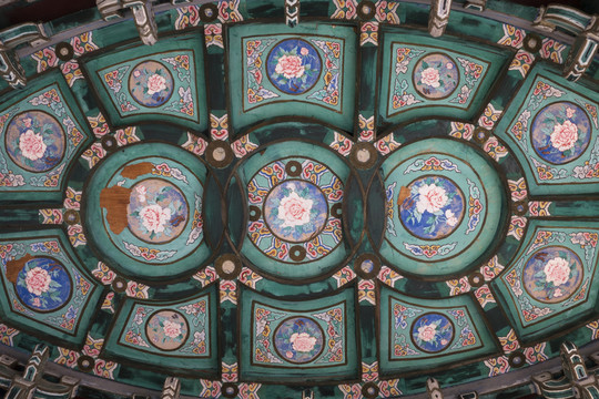 頤和園屋頂繪畫(huà)