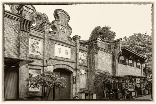 四川古鎮(zhèn)老街