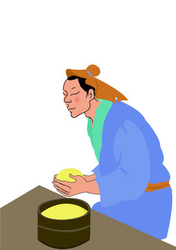 掬手成升