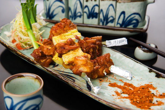 照燒雞肉串