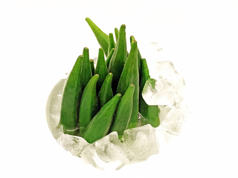 冰鎮(zhèn)秋葵