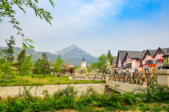 多福山度假區(qū)步行街