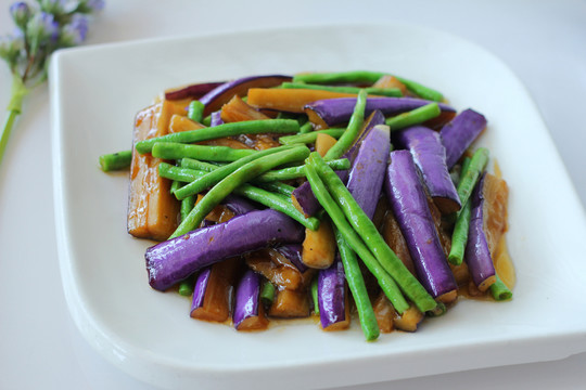 茄子豆角