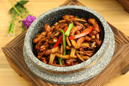 石鍋茄子飯