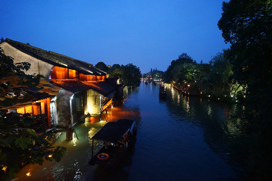 烏鎮(zhèn)夜景燈光