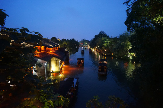 烏鎮(zhèn)夜景燈光