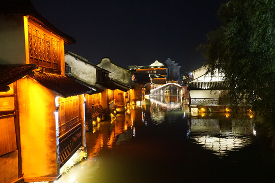 烏鎮(zhèn)夜景