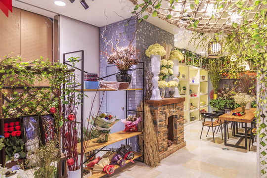 鮮花店