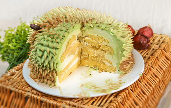榴蓮蛋糕