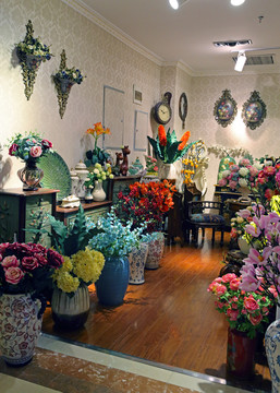 鮮花飾品店