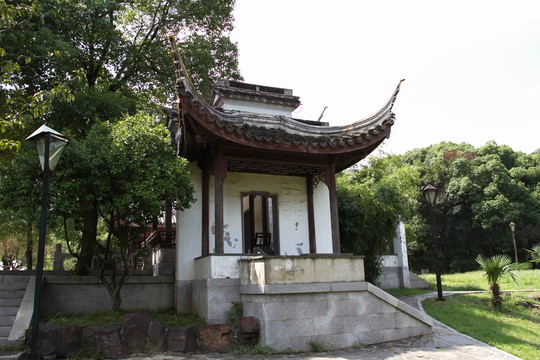 半亭 蘇州靈巖山