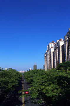 廣東佛山市南海區(qū)桂城海三路街景
