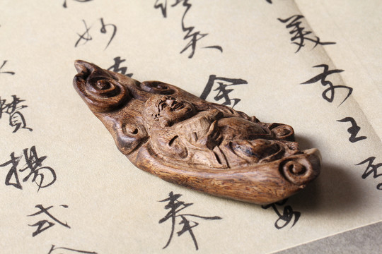 黃花梨擺件