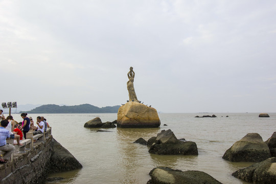 廣東省珠海市珠海漁女雕塑