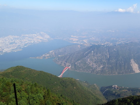 俯瞰巫峽