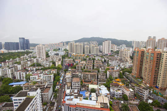 广东省珠海市珠海鸟瞰图