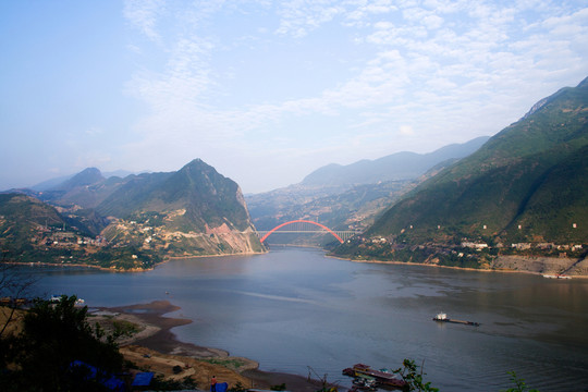 巫峽口