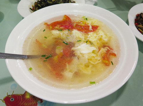 蕃茄雞蛋湯