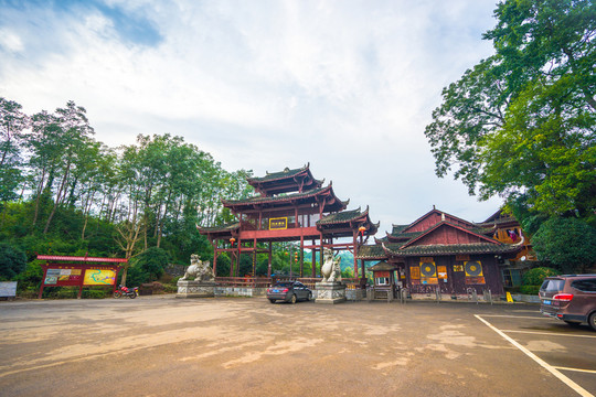 苗王寨大門 貴州旅游