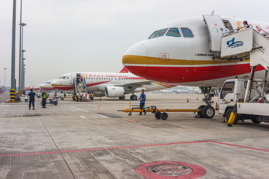 登機 飛機場