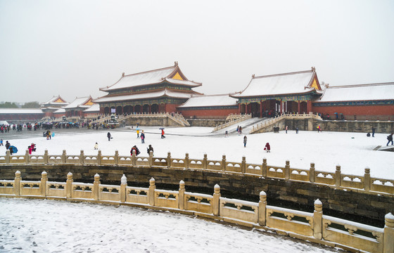 故宮雪景
