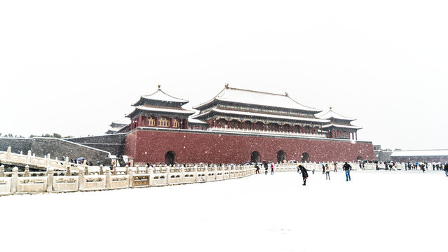 故宮雪景