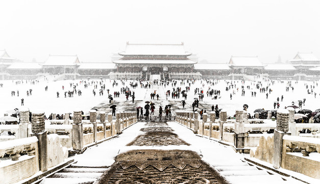 故宮雪景