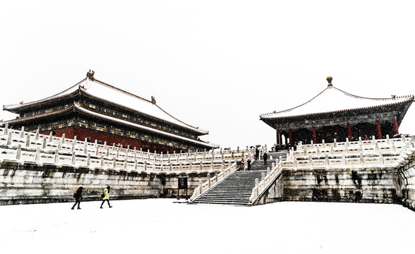 故宮雪景