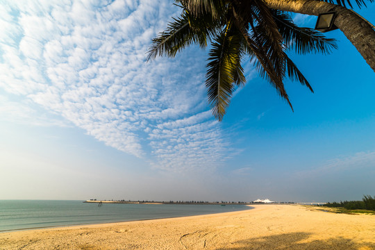 海南文昌海濱景色