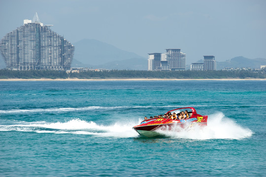 海南蜈支洲島碼頭風(fēng)景