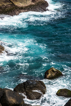 海南三亞蜈支洲島觀日巖風景
