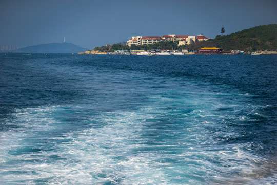 海南蜈支洲島碼頭風(fēng)景