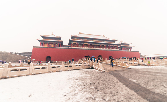 故宮雪景
