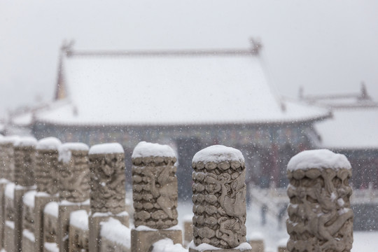 故宮雪景
